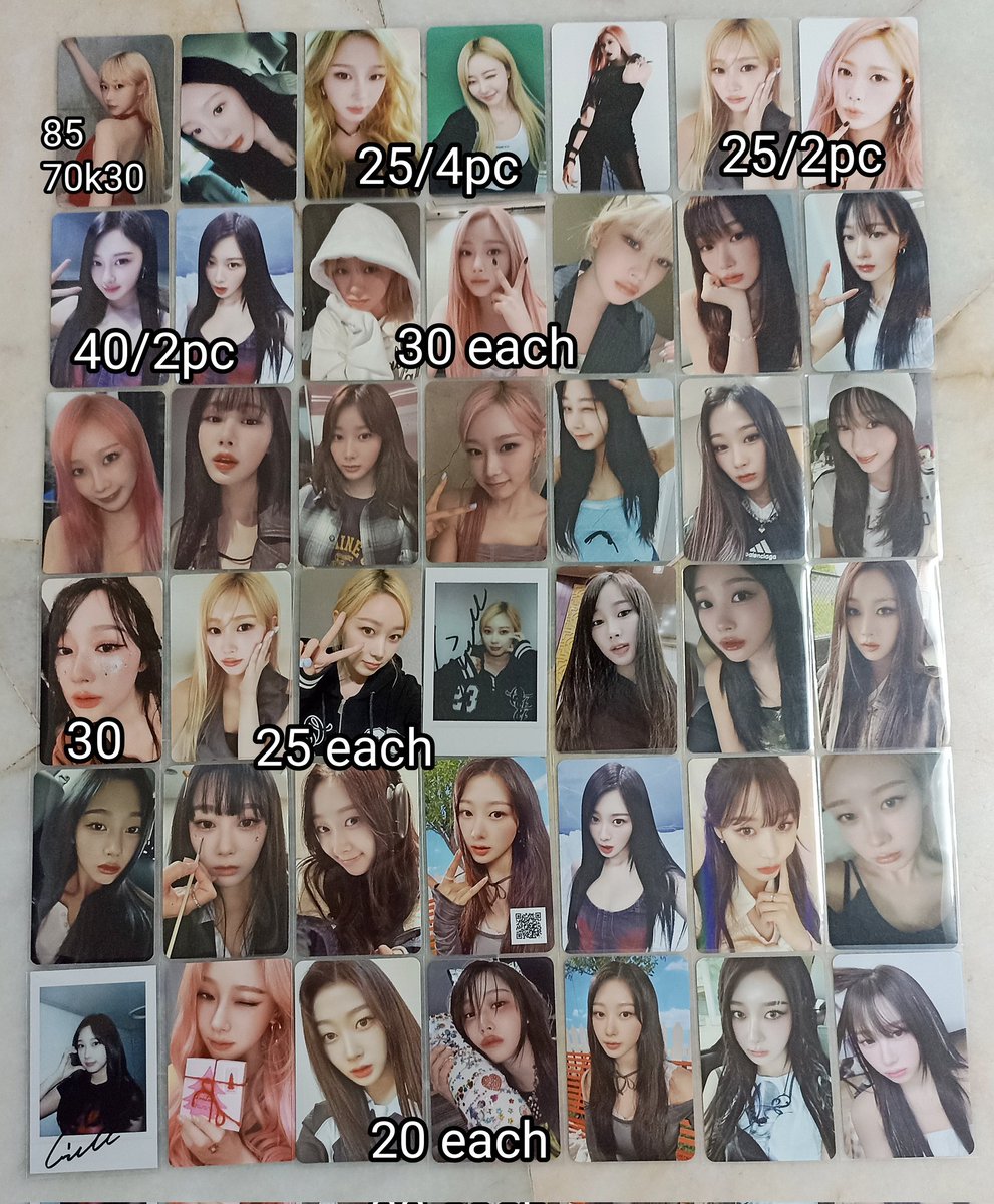 Nayeonyeon3's tweet photo. #pasaraespa #pasarive #pasarkep1er #pasartxt #pasarNewJeans #pasarexo 
#pasaritzy #pasarstayc #pasarsnsd wts aespa photocard poca karina winter ningning giselle @pasaraespa @pasaraespaMY https://t.co/3Ojpga9cGs