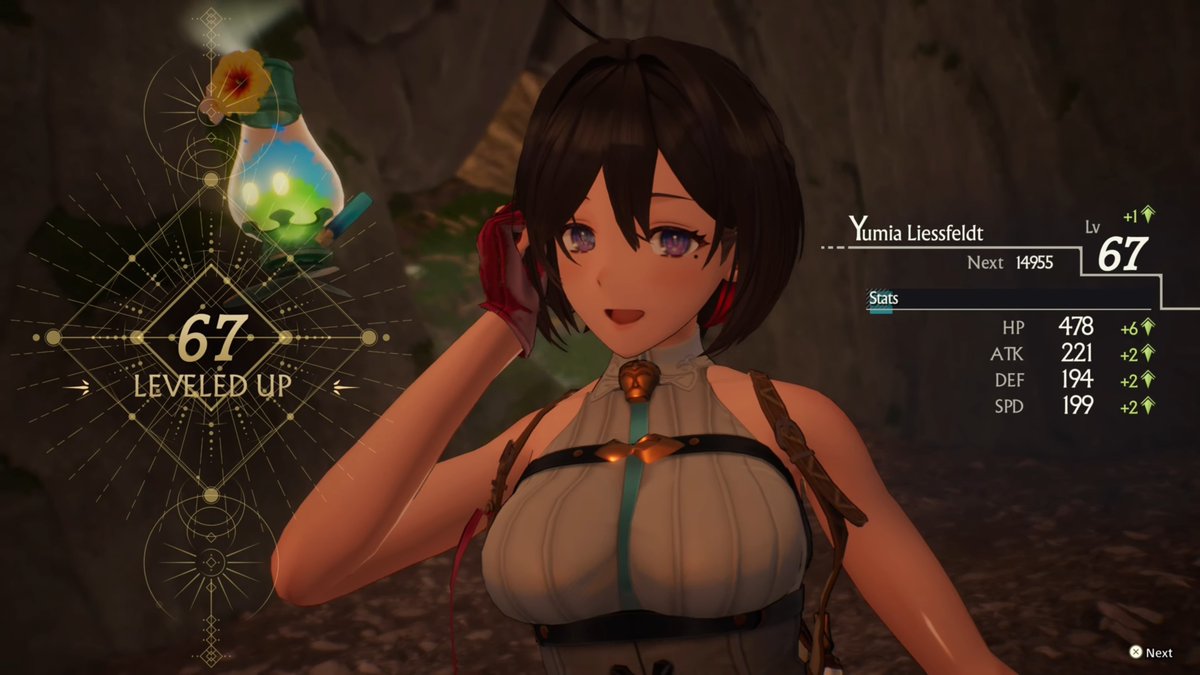velucid_'s tweet photo. PSN Platinum #202
Atelier Yumia was a fairly decent game. I didn't like the change to the combat system compared to previous Atelier games.  The Crafting &amp; Characters are good. Overall was an easy platinum to 100%.
The Alchemist of Memories (PLATINUM)
#atelieryumia #PS5 https://t.co/m1ppqXaZbA
