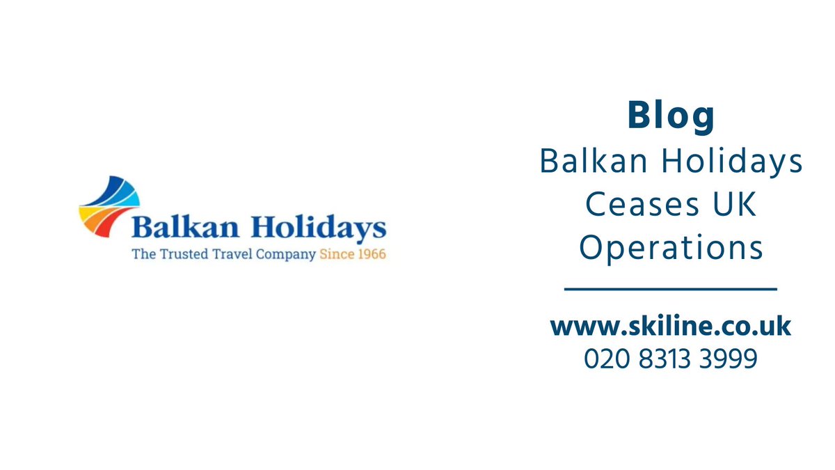 SkiLineltd's tweet photo. 🎿 BLOG 🎿
Balkan Holidays Ceases UK Operations
Read the full blog here 👉 https://t.co/gNgJCDdLJj
📞 Call us on 020 8313 3999
#Bulgaria #Balkan #Balkanholidays #blog #Skiholidays #Holidays #Travel #Ski #Snow #Snowboarding #Skiline #Skiing #Skiingholiday https://t.co/s46BjznpJT