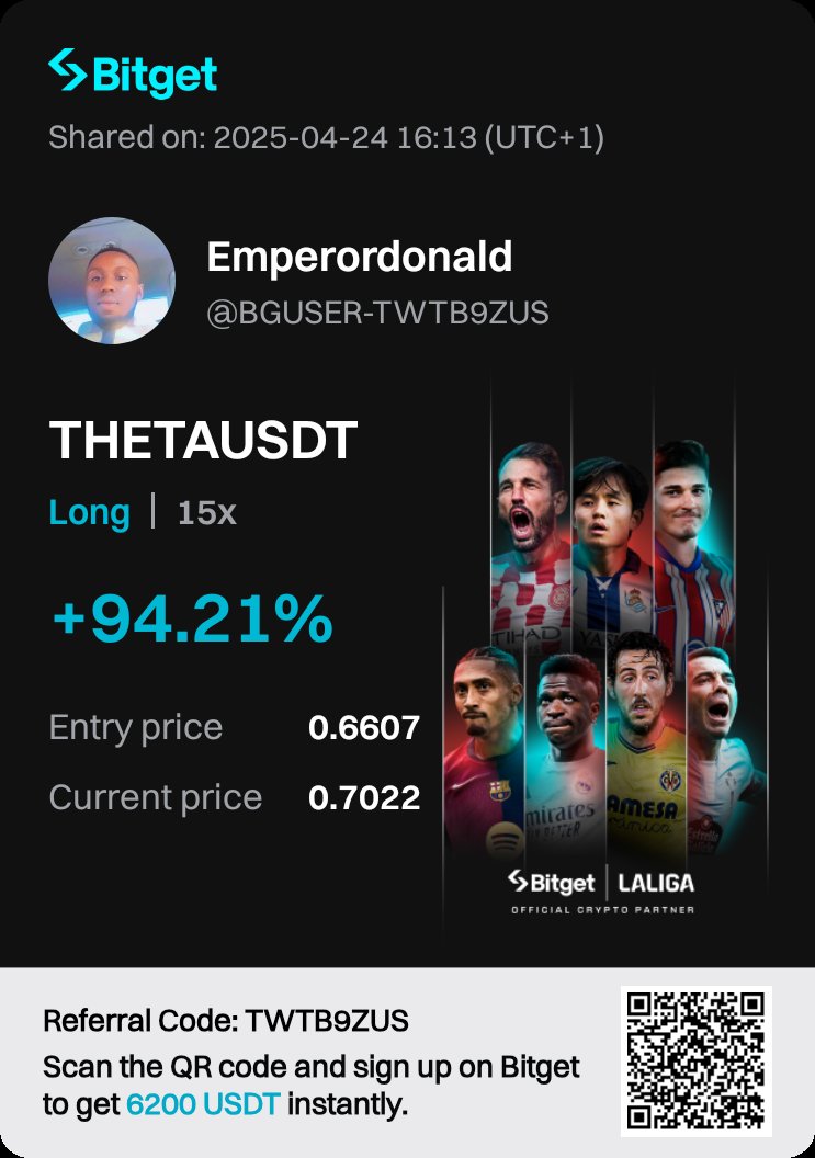EmperorDonald's tweet photo. Just wrapped up a 7-day back-to-back profit streak in my crypto trading &amp; signals group and the results have been massive.
To celebrate, I'm offering a special $5 entry for the first 5 people only!
 After that, it returns to the regular $40 lifetime access.
If you're ready DM https://t.co/pRhr6v9Pg9