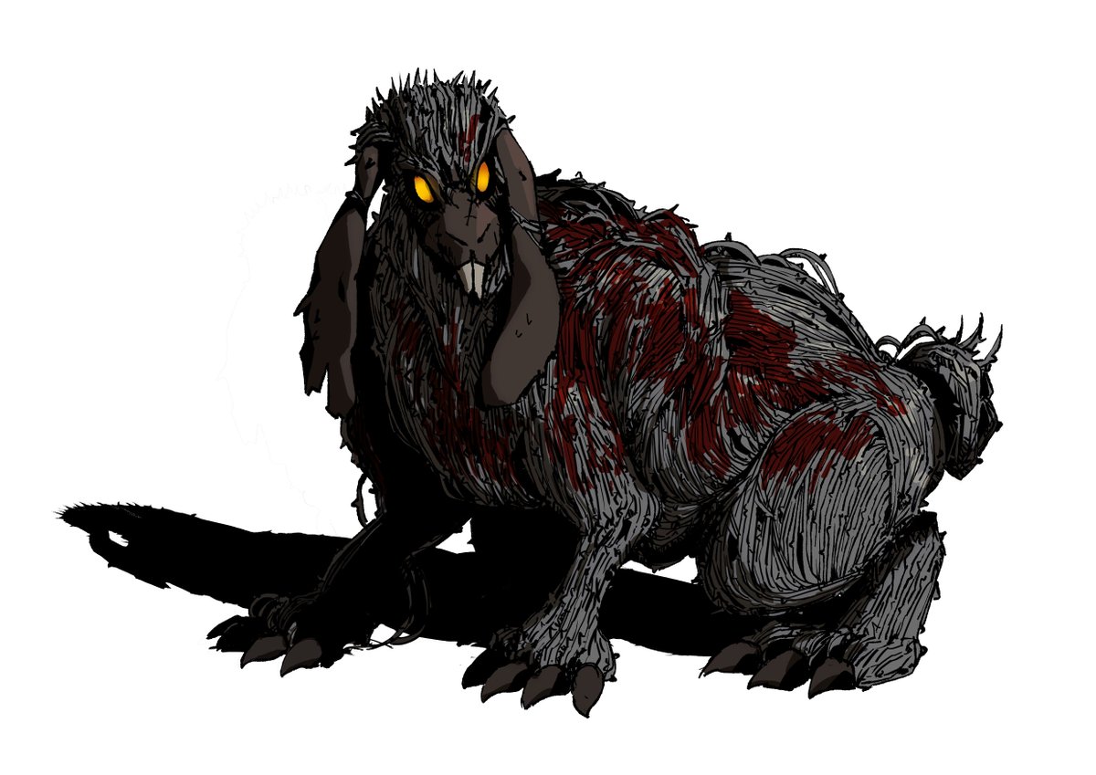 Another game of Wilderfeast another horrible creature - The Frenzied Lapu-lapu RAZORLASH.

#wilderfeast