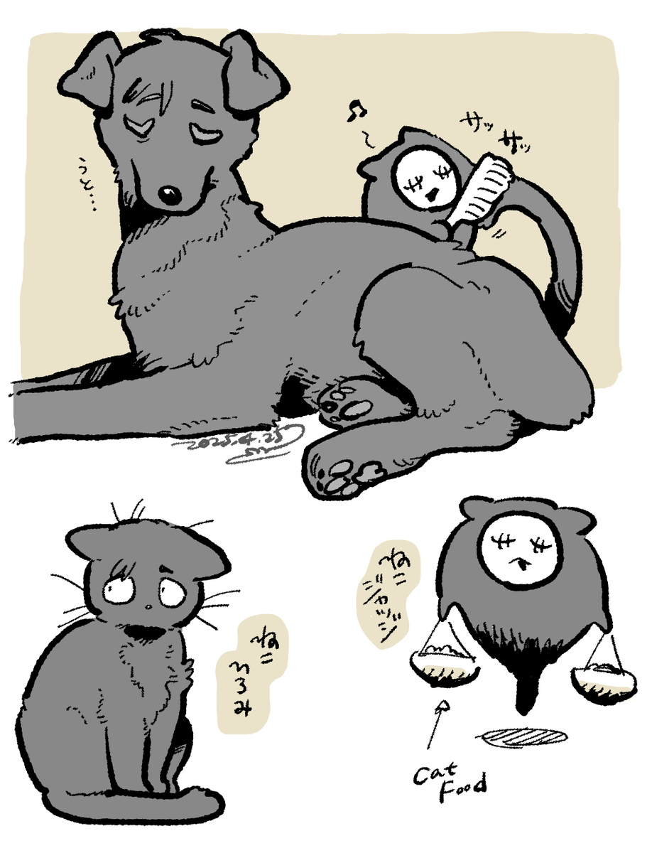 獣化らくがき 