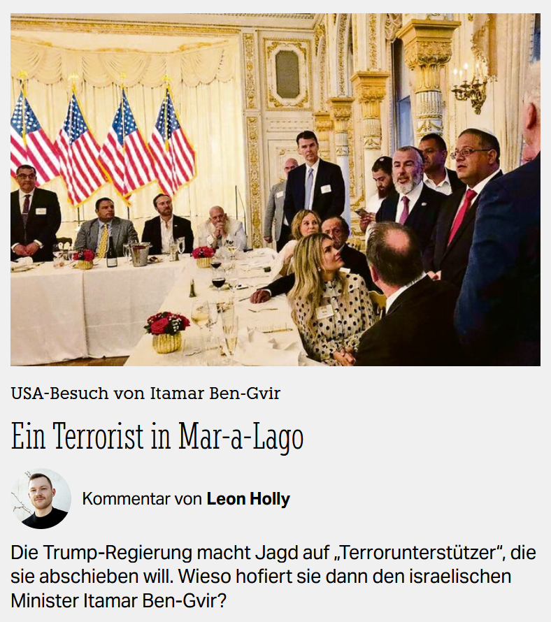 "So sieht es dann aus: Die Terroristen sprechen an der Yale University,  und die Terrorunterstützer sitzen in Washington und Berlin."

Mein Text in der <a href="/tazgezwitscher/">taz</a>.

taz.de/USA-Besuch-von…