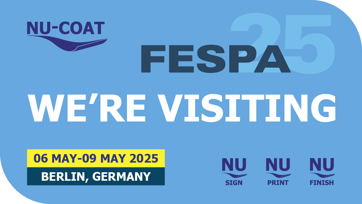 nu_coat's tweet photo. We’re looking forward to seeing old friends and new at #FESPA2025
We hope we’ll see you there!
#SignVinyl #PrintVinyl #WideFormat #Signage #Display #Graphics #POS #Retail #Exhibition #Event #VinylGraphics #SignGraphics #NUCOAT https://t.co/xvtePMWejJ