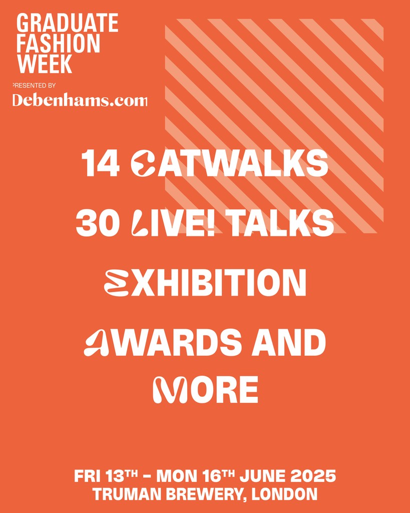 Just 50 days remain until we return to Truman Brewery for Graduate Fashion Week 2025 presented by Debenhams.com! ⏳️⁠
⁠
Don't wait any longer - get your ticket now 🎟️⁠
⁠
#WeAreGraduateFashion #GFW25