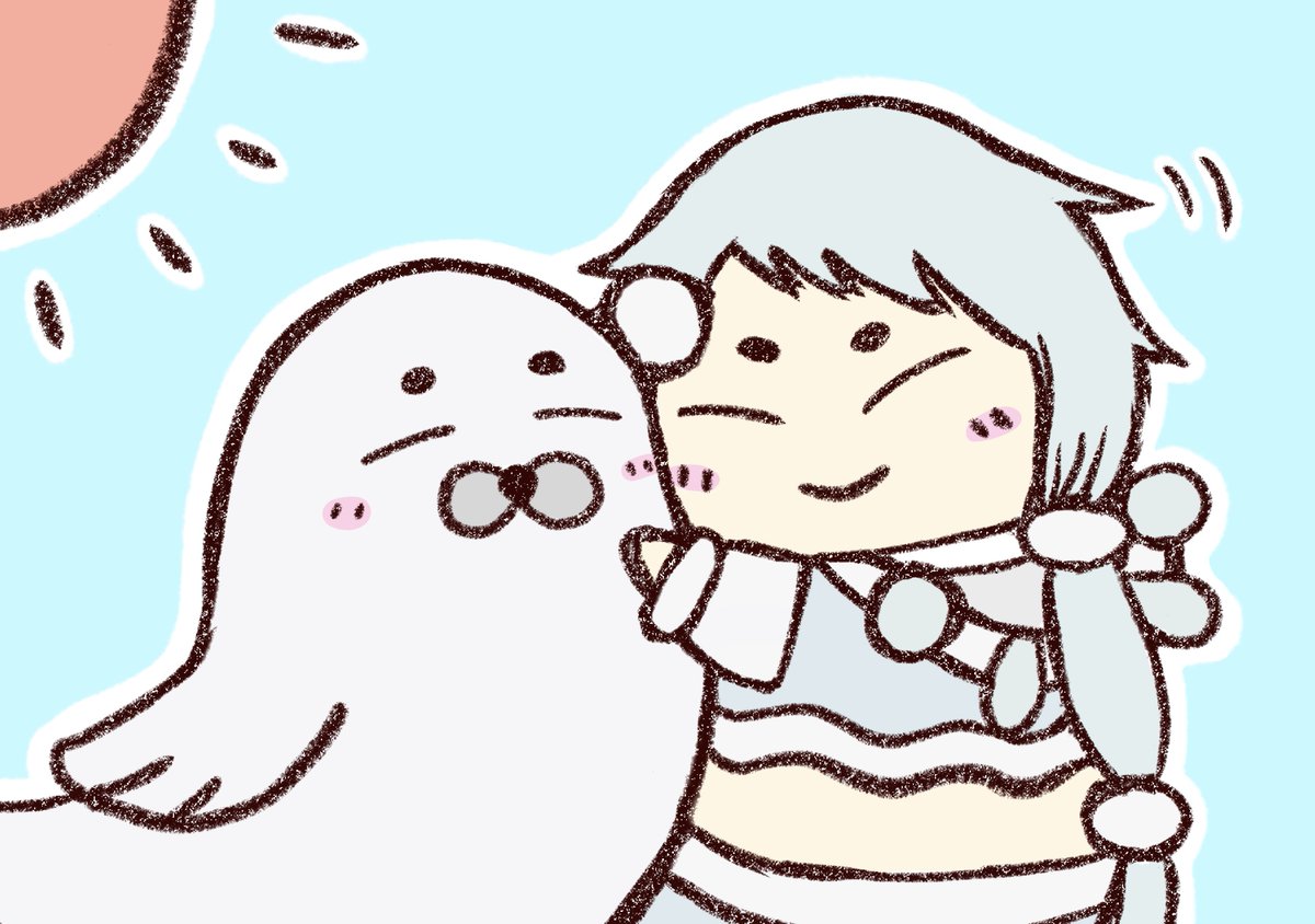 ロールちゃんの相棒
#プラエデ 
#プラエデらくがき