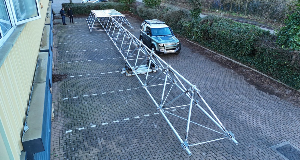 EasiBridge's tweet image. Launch trials of new EB100 capability supported by @DASAccelerator
30m (100') vehicle bridges transportable in light-trailers #Easibridge #GetOverIt
@thinkdefence
@nicholadrummond
@UKArmyLogistics
@Proud_Sappers
@agbdrilling
@Havoc_Six
@militaryhistori
@UKDefJournal
@Commando_Ops