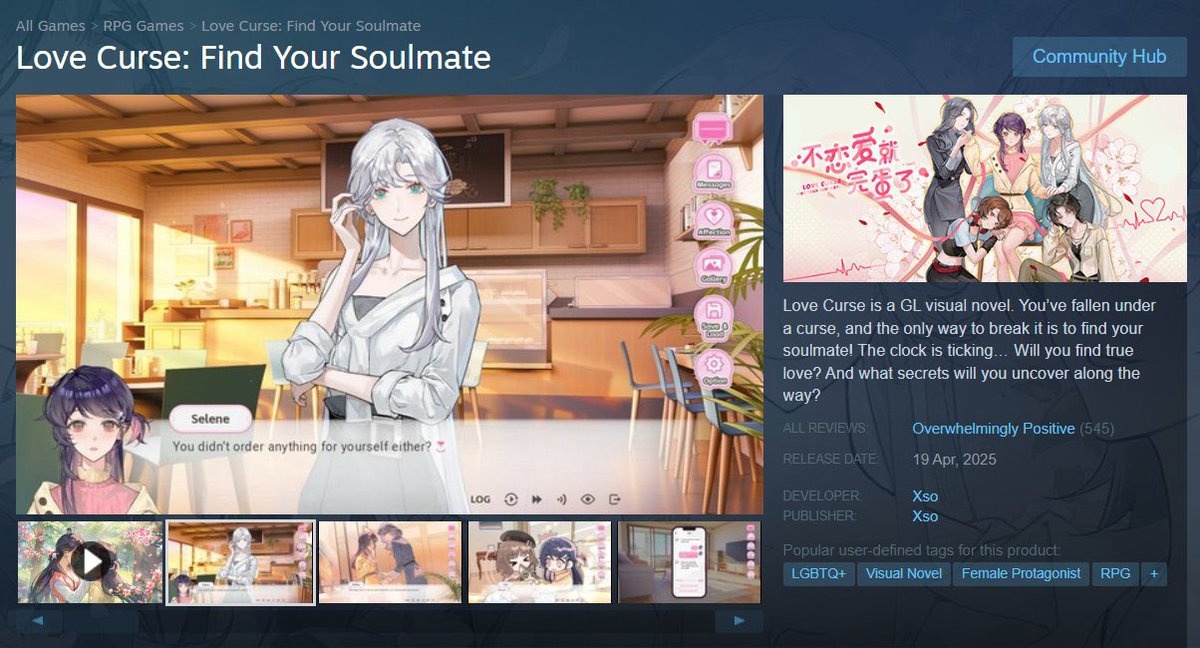 jrpklg's tweet photo. รีวิวเกมจีบสาว yuri แนว visual novel ที่กำลังแมสช่วงนี้🔥

หลังจากเล่นไปประมาณเกือบ 20 ชั่วโมง เราก็ให้คะแนนเกมนี้ในใจ 10/10 ค่ะ

สารภาพว่าพอเป็นเกมจีบสาว เราไม่ได้คาดหวังอะไร คิดแค่ว่าคงเป็นเลิฟไลน์ทั่วไป บทคงชงมาให้คนอื่นตกหลุมรักตัวเอกแค่นั้น ไม่ได้เน้นอะไรมาก กะมาเล่นเอาจอยๆ https://t.co/JcUuvfTSLI