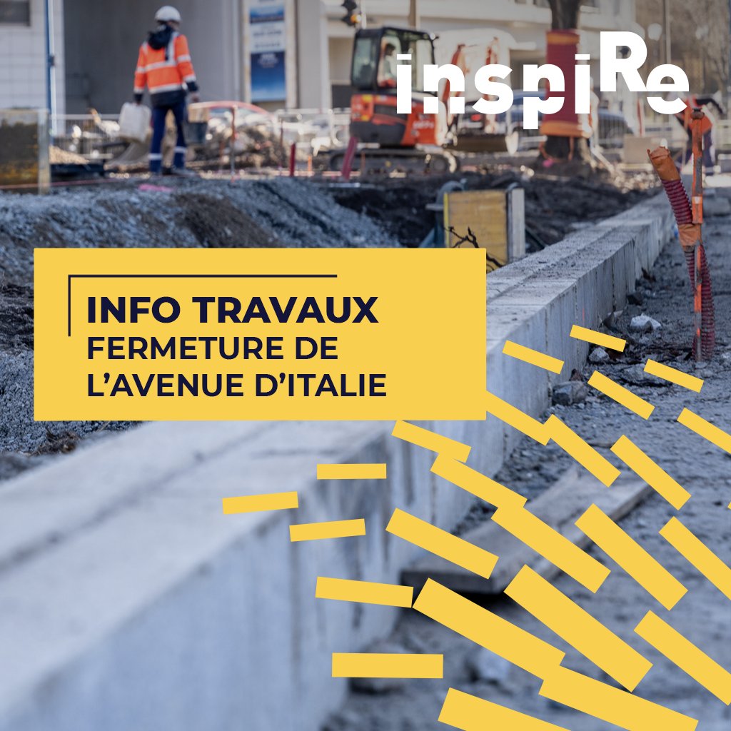 INFO TRAVAUX – SECTEUR GARE 🚧

À partir du 28 avril, l’avenue d’Italie sera fermée au niveau du carrefour avec le boulevard Fleury et les avenues de Grande-Bretagne et de l’Union Soviétique.

⚠️ La circulation automobile devant le square de la Jeune Résistance ne sera plus