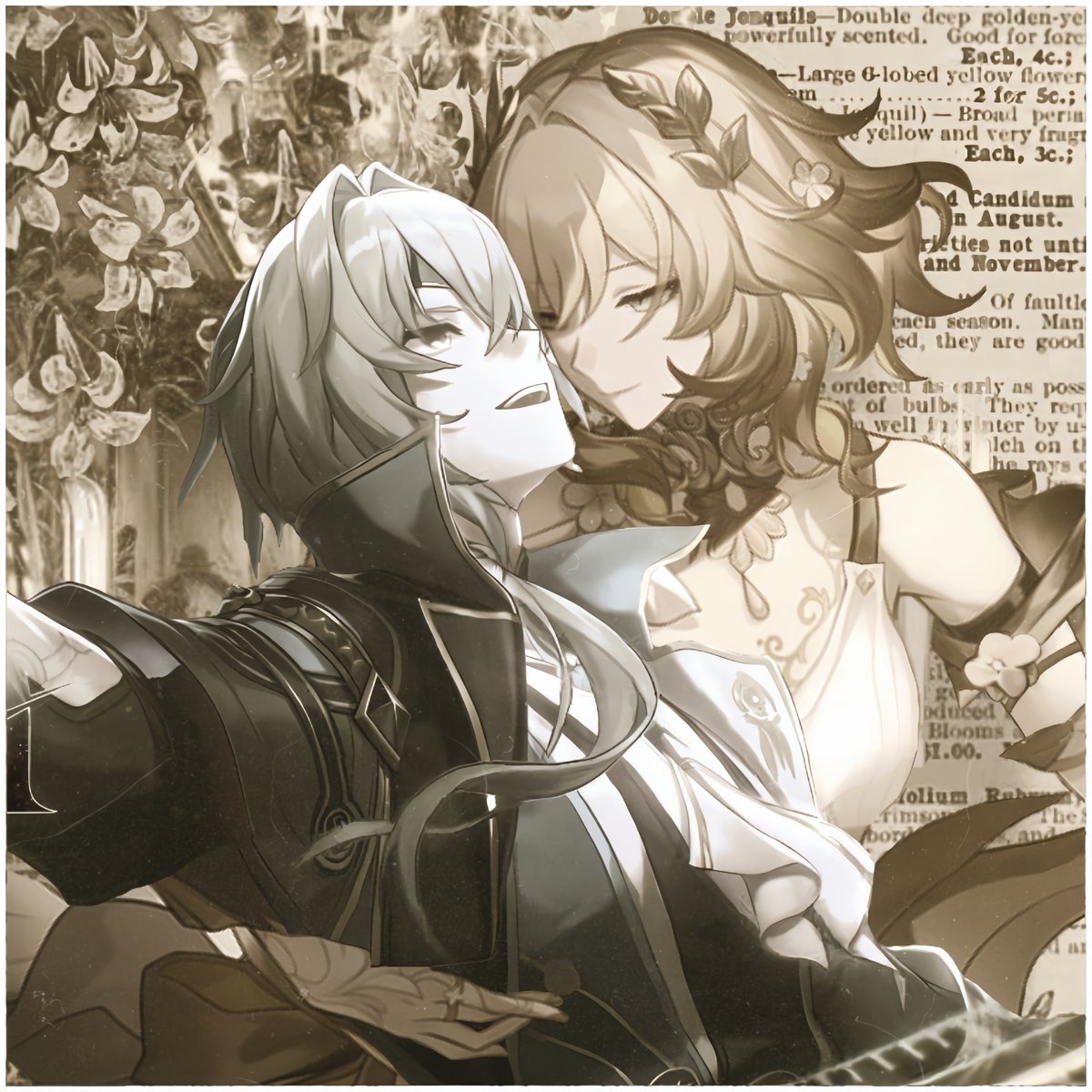 🕺💃 #anaxa #aglaea #anaglaea #aglanaxa #hsr