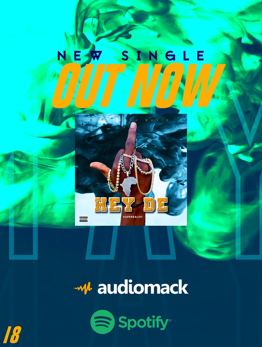 ARTAGO_STUDIOS's tweet image. 🎨🔥 The sound is fire. The visuals? Even hotter.
@Superb_SA’s “Hey De” dropped — and the art pack is a full vibe.
Designed by @artagostudios to turn sound into sight and singles into statements.

📩 Dropping music? DM @artagostudios.