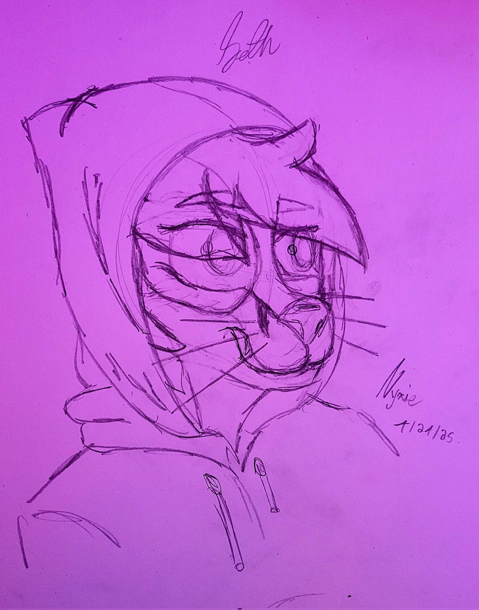 NyxieSFM's tweet photo. Doodle night https://t.co/IJ8amX3VVk