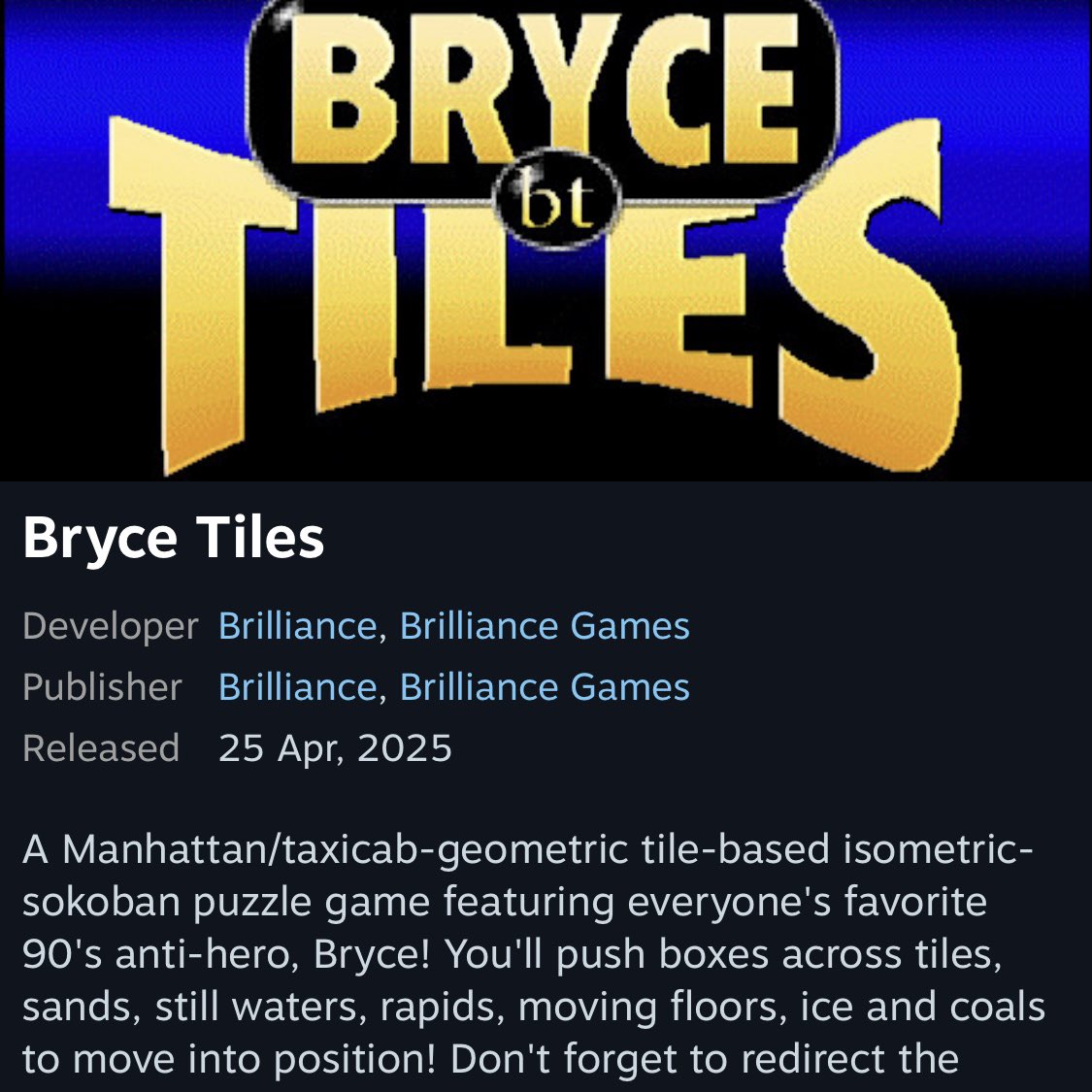 Brilliance Games tweet media