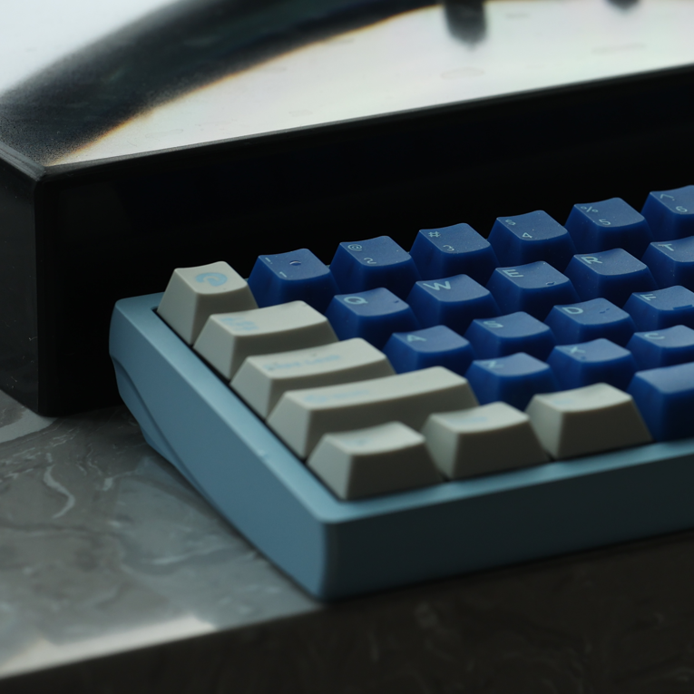 Blue is a melancholy color, beautiful and charming