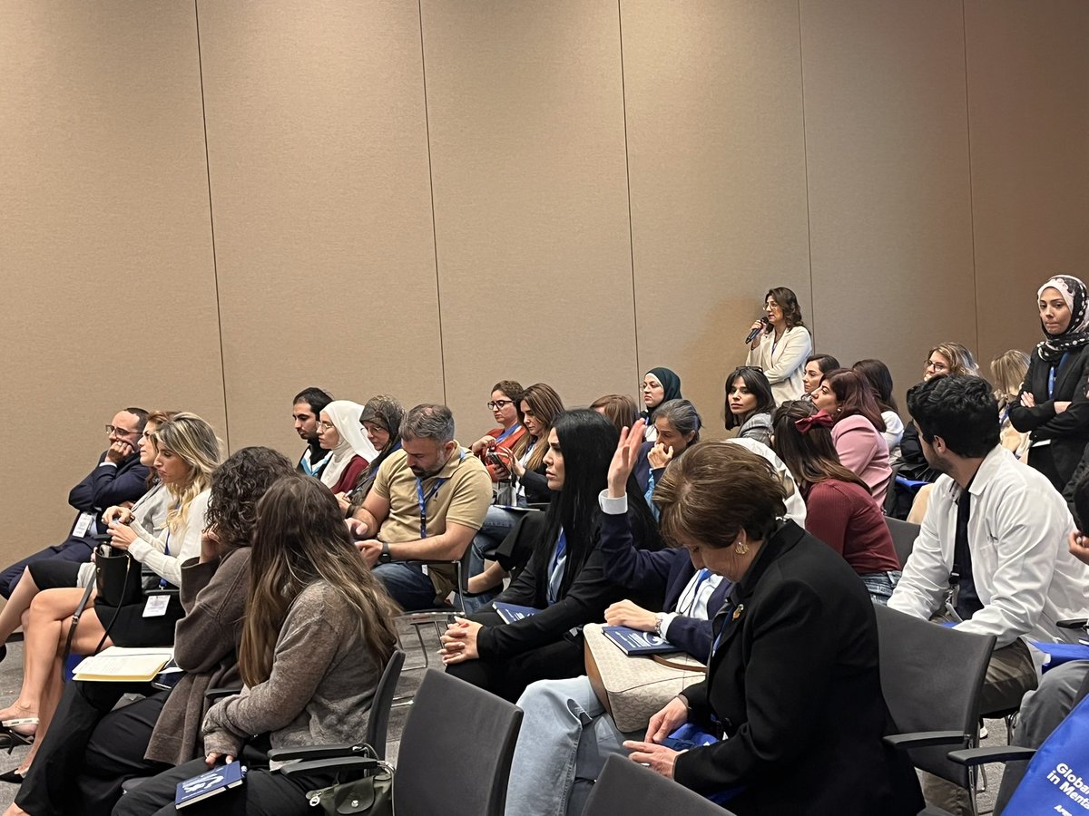 AubmcPsychiatry's tweet photo. Dr @GGhazeeri presented a very interesting and bold topic on “The psychological impact of #SocialEggFreezing on women’s identity and wellbeing” 👶🏻🤰🏻at our #WomenMentalHealth symposium 🧠 
#GAMH2025 https://t.co/fesMJBUh7s