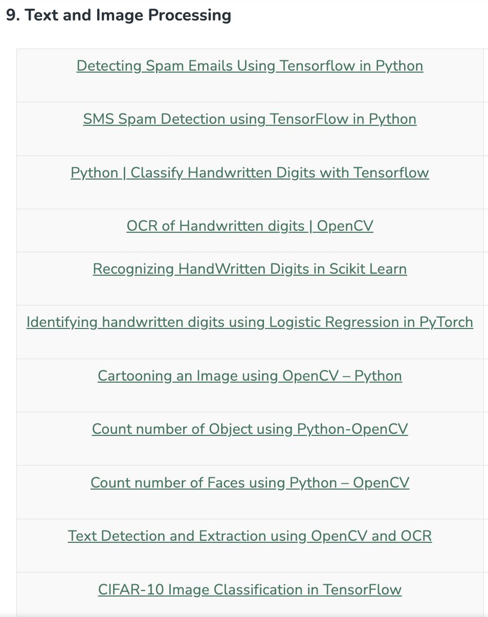 swapnakpanda's tweet photo. 100+ Machine Learning Projects w/ Source Code
