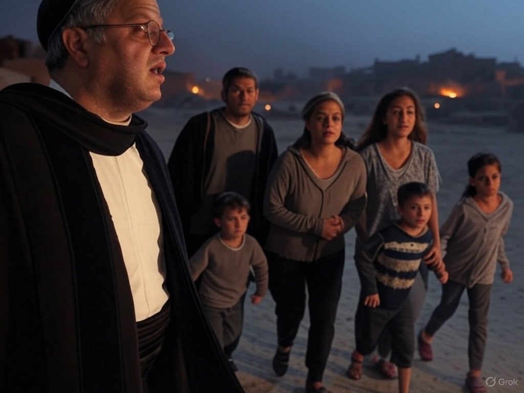 FutureFocusedFi's tweet image. Ben-Gvir’s family fled Iraq to escape the *Hitler-allied Mufti*—yet the ivory-tower left still lectures him on ‘oppression’ from 5,000 miles away. The arrogance is *audibly eye-rolling*. 🎭 #CulturalAmnesia