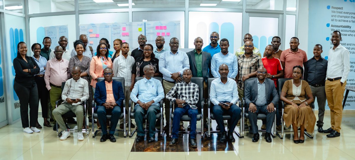 On Thursday 24/04/2025, PS, DAF and WaterAid Project Site Engineer participated in the Programme Performance Review Workshop (PPRQ4) at  
 WaterAid Rwanda_Kigali . Were present the WaterAid's Regional Programme Director-East Africa&amp;Ethiopia and  WAR's Country Director .