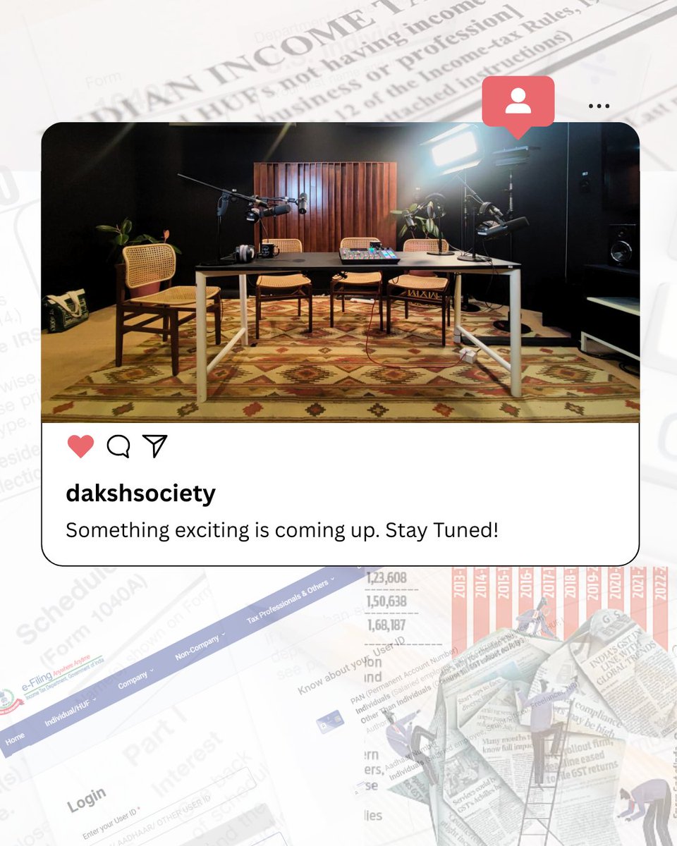 daksh_india's tweet image. Video podcasts have become a thing, so we thought, why not try it ourselves! 👀

Stay tuned!

#videopodcast #DAKSHpodcast