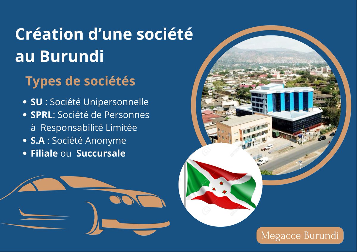Megaccebdi's tweet photo. Comment créer une société au Burundi?
D'abord savoir quels types de société existantes

En savoir plus sur https://t.co/YL9H044ikH 

@Megaccebdi pour les #affaires

#Burundi
@ADB_Burundi https://t.co/5Dm4bwZe0k