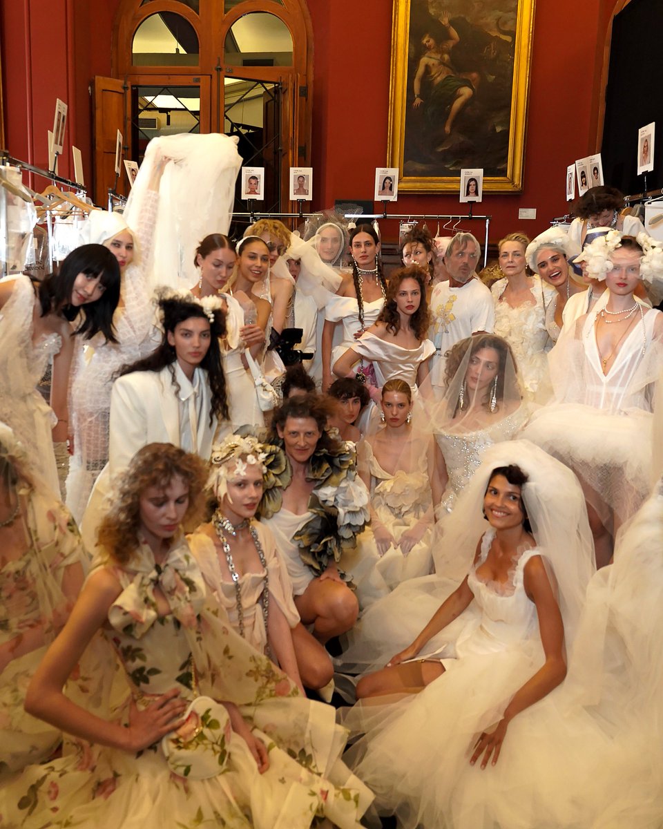 Bridal has always been an important part of the house, since I started  working with Vivienne in the early 90s.'  Andreas Kronthaler The Vivienne  Westwood 2026 Bridal Runway show  presented