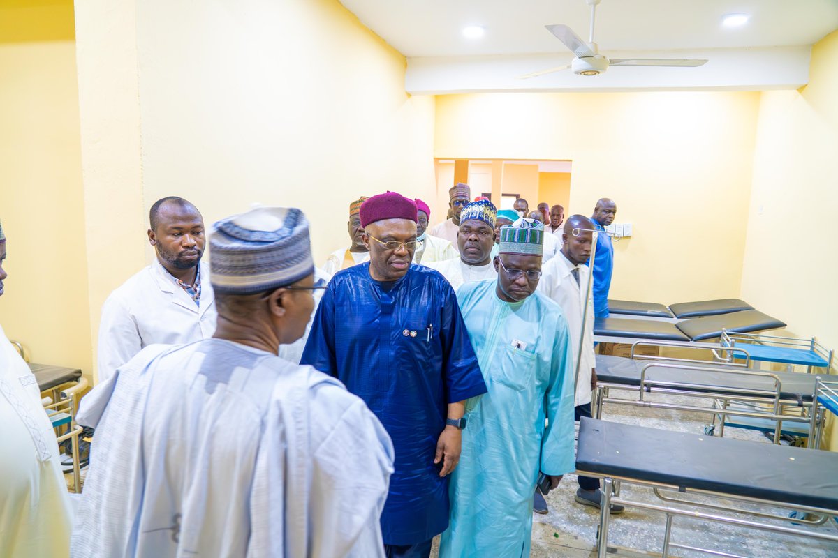 Today marks a significant milestone as the Borno State Government, in collaboration with <a href="/WHONigeria/">WHO Nigeria</a>, commissions the newly constructed Phase II General Hospital in Biu, with funding from the <a href="/EUinNigeria/">EU in Nigeria 🇪🇺🇳🇬</a> 

#HealthcareForAll