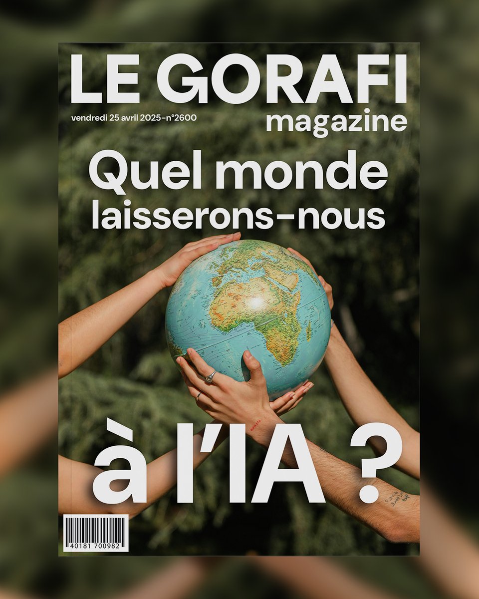 le_gorafi's tweet photo. Gorafi Magazine : Quel monde laisserons-nous à l'IA ? https://t.co/JrTIMoJzv6 https://t.co/A3Qr7hzyK7