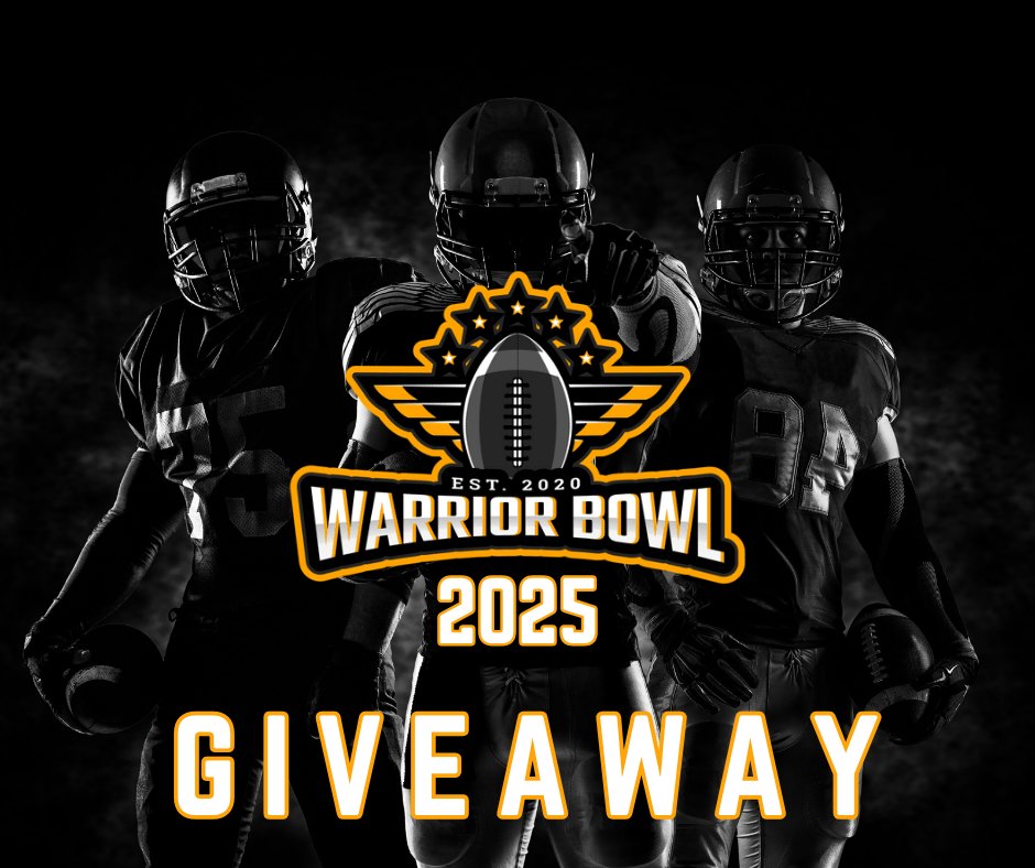 As we've done in previous years we're up for sites/podcasts giving out invites to #WB2025

If you have a site, podcast, YT channel etc and would like to run a contest to give out an invite to this year's Warrior Bowl drop us a DM and we'll sort something out.