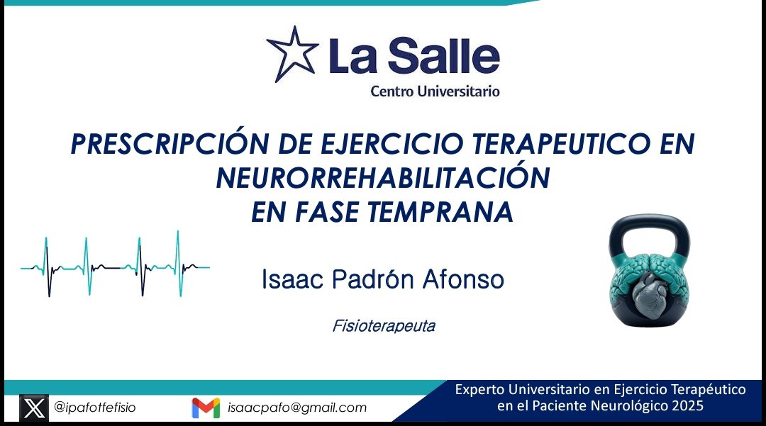 Isaac Padrón Afonso (@ipafotfefisio) on Twitter photo En breve arrancamos con muchas ganas e ilusión en esta nueva edición del Experto Universitario en Ejercicio Terapéutico en el Paciente Neurológico de <a href="/LaSalleMAD/">La Salle Campus MAD</a> <a href="/OscarYepes_/">Oscar Yepes</a> En breve arrancamos con muchas ganas e ilusión en esta nueva edición del Experto Universitario en Ejercicio Terapéutico en el Paciente Neurológico de <a href="/LaSalleMAD/">La Salle Campus MAD</a> <a href="/OscarYepes_/">Oscar Yepes</a>