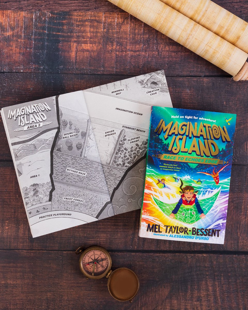 The adventure continues 🌈 A wild ride full of heart and imagination.

Grab your copy of Imagination Island: Race to Echoes Edge and race to victory!