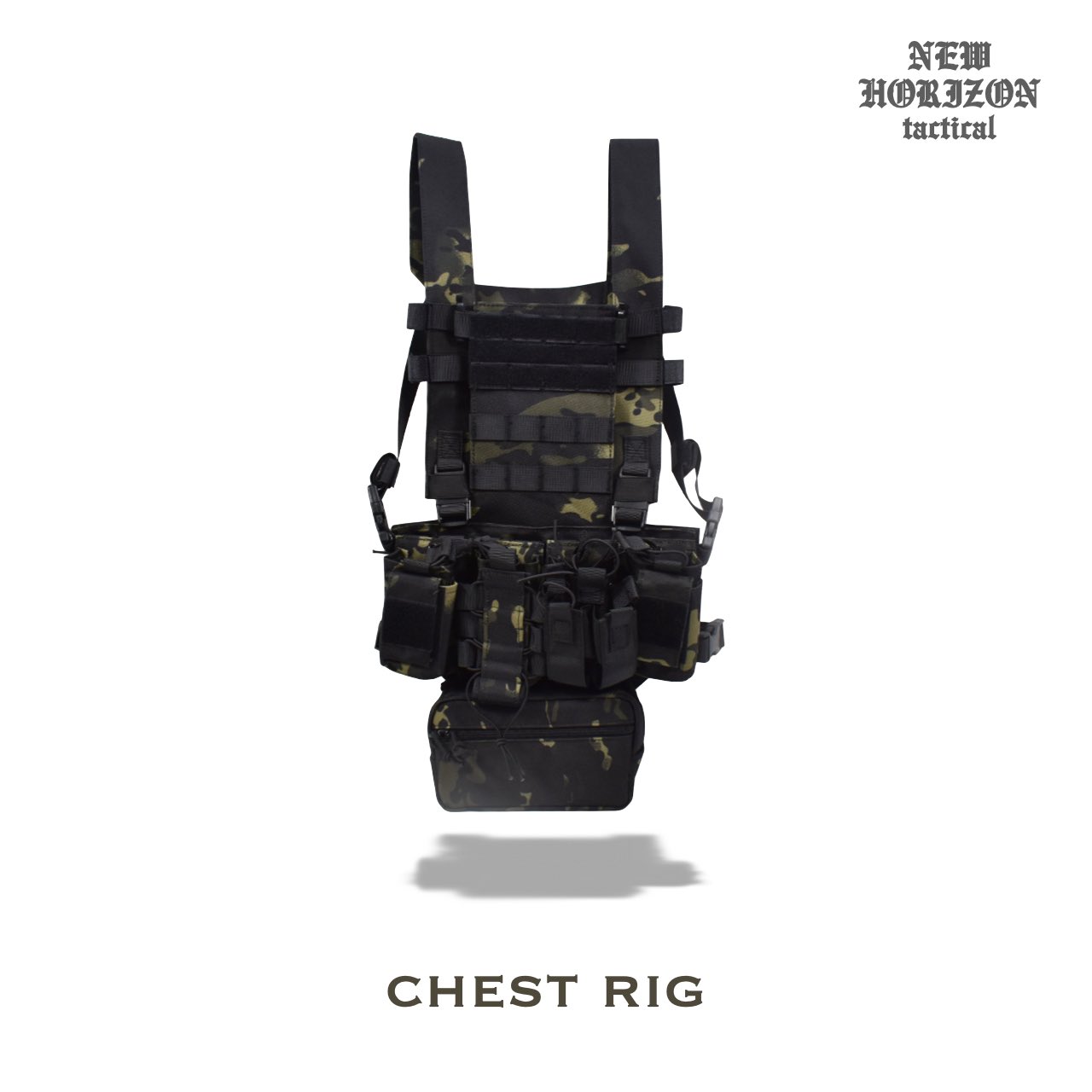 NEW HORIZON TACTICAL SFチェストリグ迷彩 - メルカリ