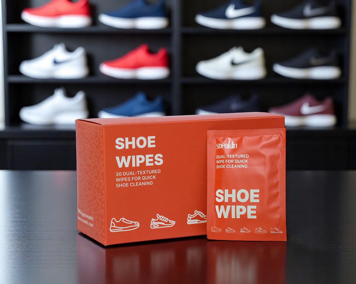 getsneaklin's tweet photo. It’s more than a shoe wipe, it’s freedom to clean on the go 🏂

Shop our new redesigned quick wipes through the link in bio 📦 https://t.co/EMrRp4QYiL