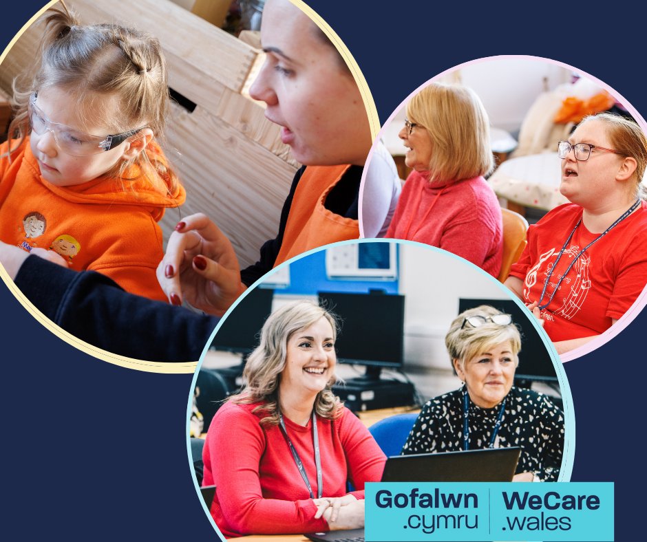 Do you want to learn more about social care or childcare? 🤔

Have a look at all the different sessions we have coming up next month and sign-up today! ➡️ wecare.wales/training/progr…