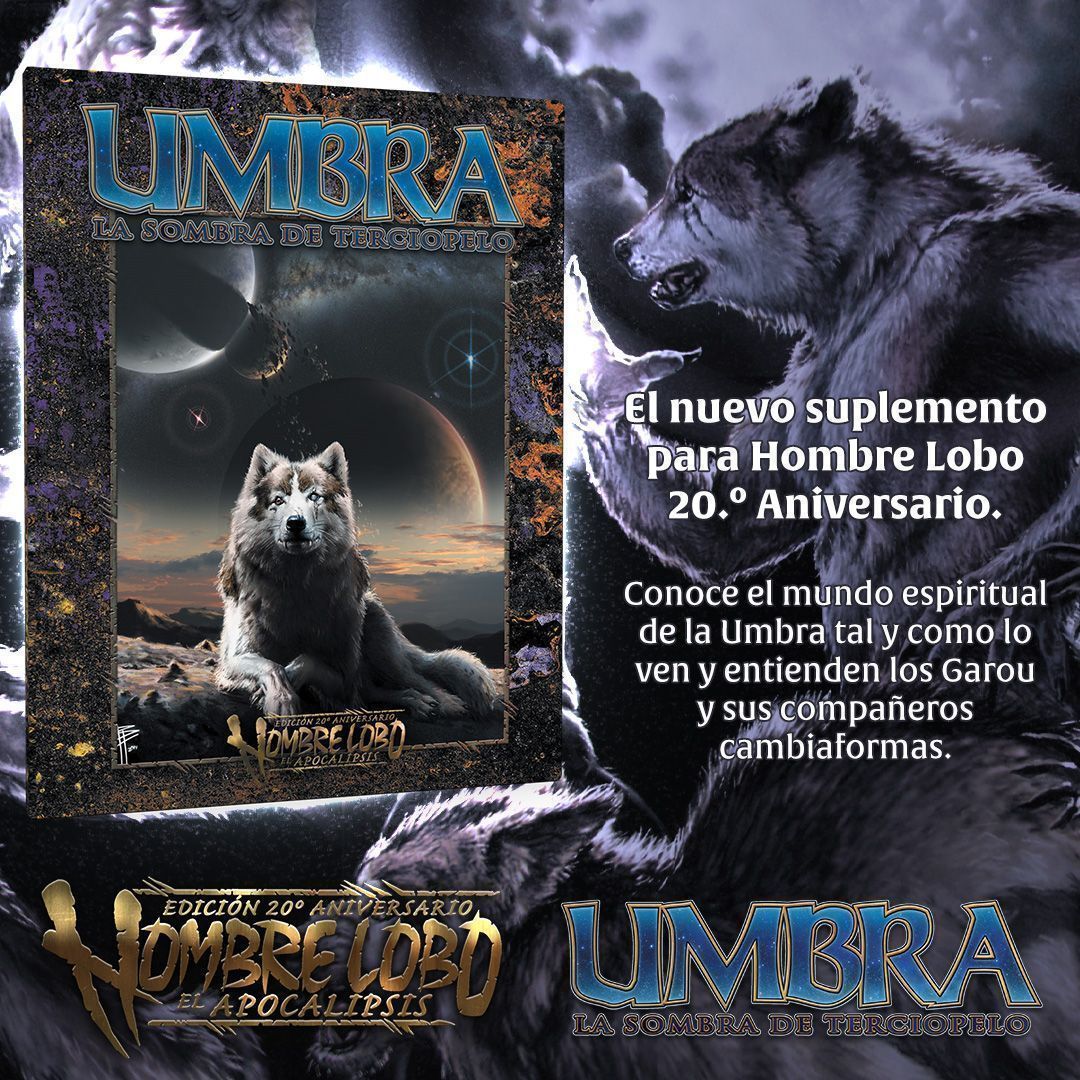 BibliOscura's tweet photo. Explora los límites del mundo espiritual, descubre nuevos aliados y enemigos espirituales y conoce a los misteriosos Kami, los elegidos de Gaia en Umbra: La Sombra de Terciopelo para Hombre Lobo: El Apocalipsis 20º Aniversario.

https://t.co/MZgE1h6cTv

@Nosolorol https://t.co/U2F1NFf54D