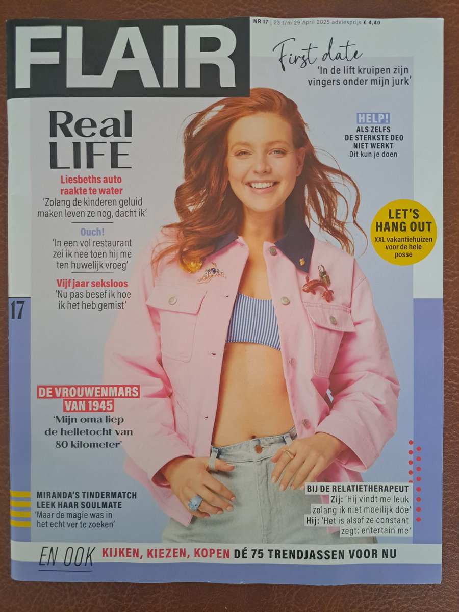 nele_jacobs's tweet photo. Deze week in de krantenwinkel, in de @FlairNederland @Roularta:  dé 7 dingen dingen die gelukkige mensen (anders) doen (dankzij Jasmine Groenendijk)

Geluk is geen eindbestemming, maar een manier van onderweg zijn. #BlijfOnderweg @OU_LifespanPsy https://t.co/x6sCdilKxh