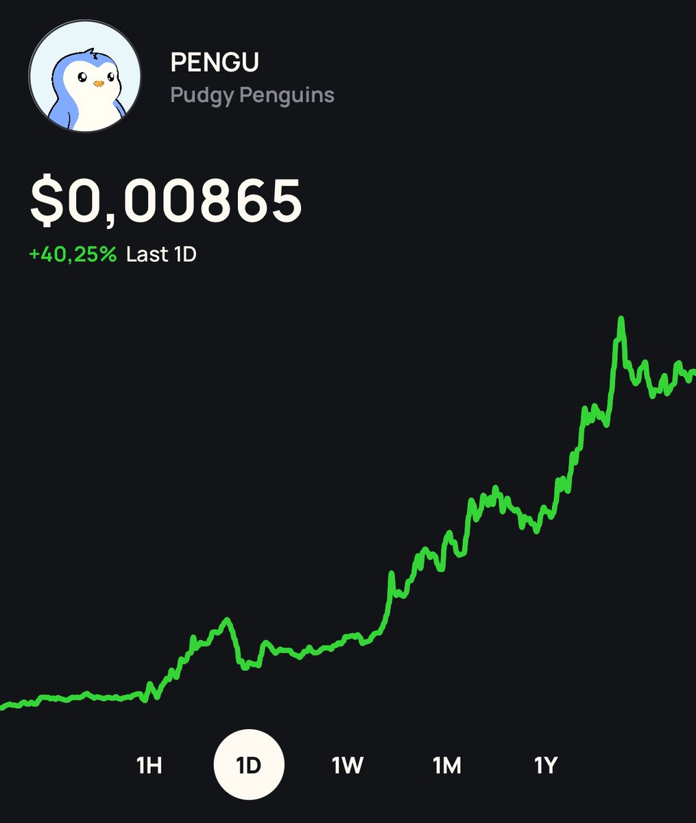 🐧 $PENGU, now Featured on Handshake, is up +40% today

👉
handshake.money/token/sol/2zMM…

<a href="/pudgypenguins/">Pudgy Penguins</a>