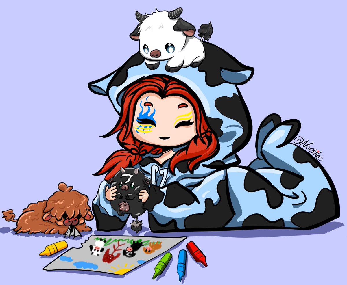 ๊ฅ Noctileo ๊ฅ (@noctileo) on Twitter photo A widdle quick doodle of Wendyyyy with her baby cows. Happy DโCow is eating her drawing, Utterbox is being squished to look at her creation and Moombles being fascinated with her โmooโmsโtalent ๐ฎ๐โค๏ธ๐๏ธโ๏ธ<a href="/blue_notorious/">Royal Creates ๐ค</a> A widdle quick doodle of Wendyyyy with her baby cows. Happy DโCow is eating her drawing, Utterbox is being squished to look at her creation and Moombles being fascinated with her โmooโmsโtalent ๐ฎ๐โค๏ธ๐๏ธโ๏ธ<a href="/blue_notorious/">Royal Creates ๐ค</a>