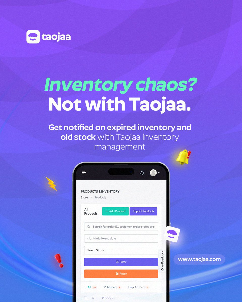 taojaaHQ's tweet photo. No need for guess work when you can be notified with Taojaa inventory management. 😎

Cool right? Check us out here, link in bio!

#Taojaa #InventoryManagement https://t.co/2op60vDI7k