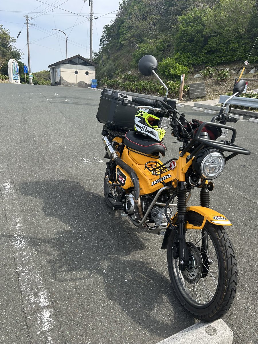 mw5ewSu4lDWKUt4's tweet image. 佐田岬に行って来ました♪😁

#CT125
#ハンターカブ
#カブ
#佐田岬