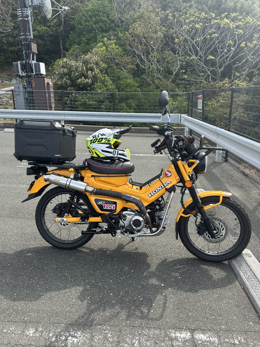 mw5ewSu4lDWKUt4's tweet image. 佐田岬に行って来ました♪😁

#CT125
#ハンターカブ
#カブ
#佐田岬