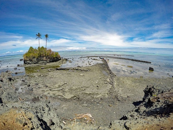 Their construction is not only an anthropogenically derived structure but also the construction of an environment marine species to inhabit and propagate on. Attracting a range of species to be caught but also as an enrichment of the marine ecology of the area. 3/6