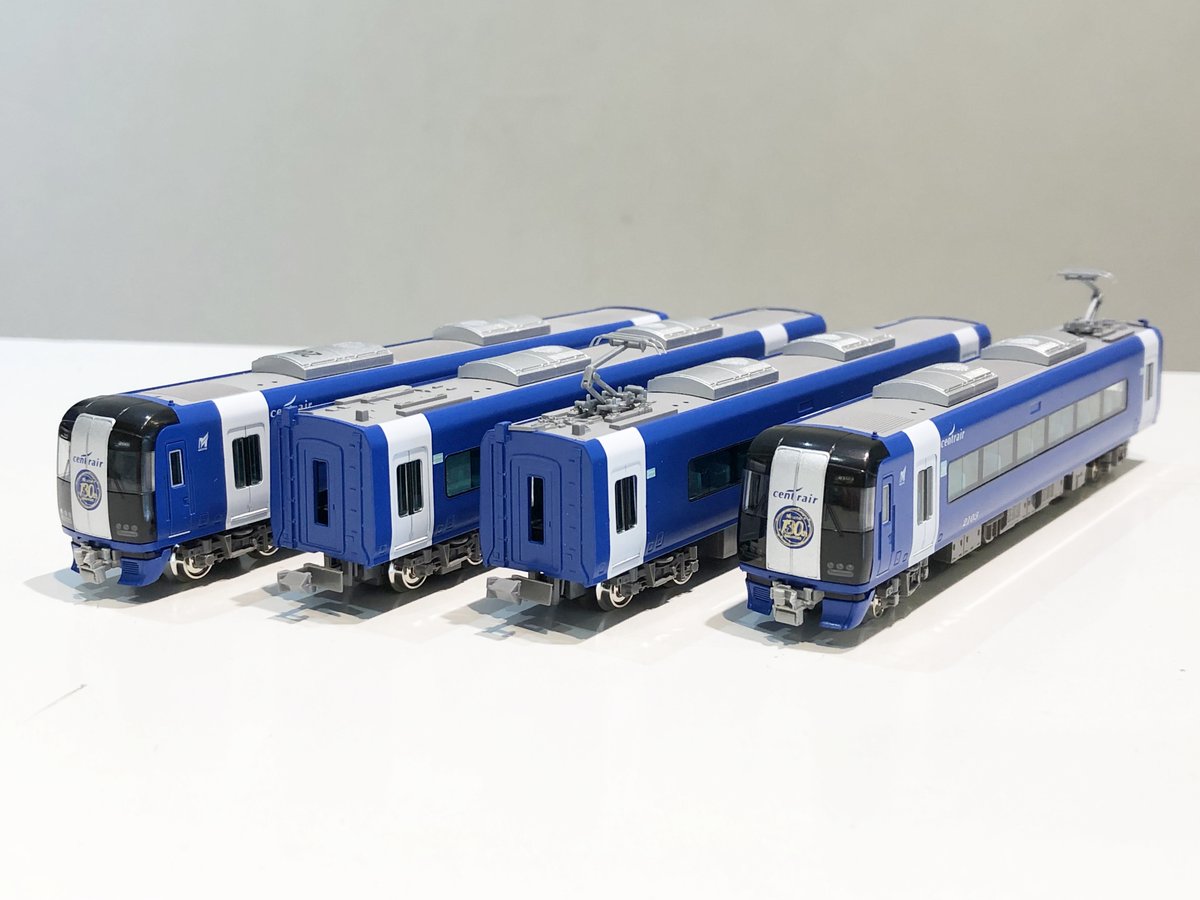 新製品の名鉄2000系(名鉄創業130周年記念・ブルーミュースカイ)ですが