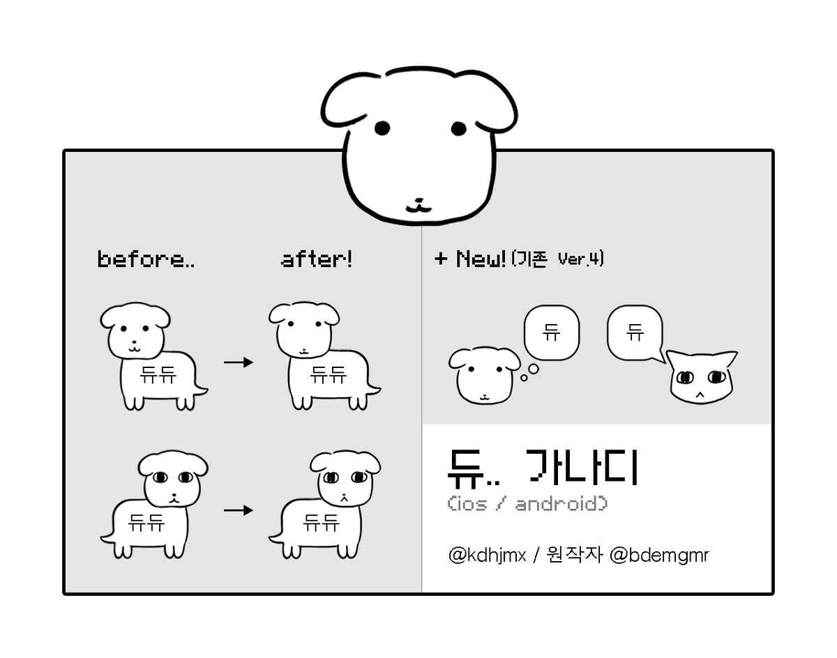 kdhjmx's tweet photo. 기존 가나디 테마를 대폭 수정헀습니다
말풍선 오류가 불편하셨던 분들은 새로 다운로드해 주세요!

https://t.co/x3FDAx5NTo

캐릭�� 저작권은 @bdemgmr 님께 있습니다 https://t.co/2hSqWUDB0Y