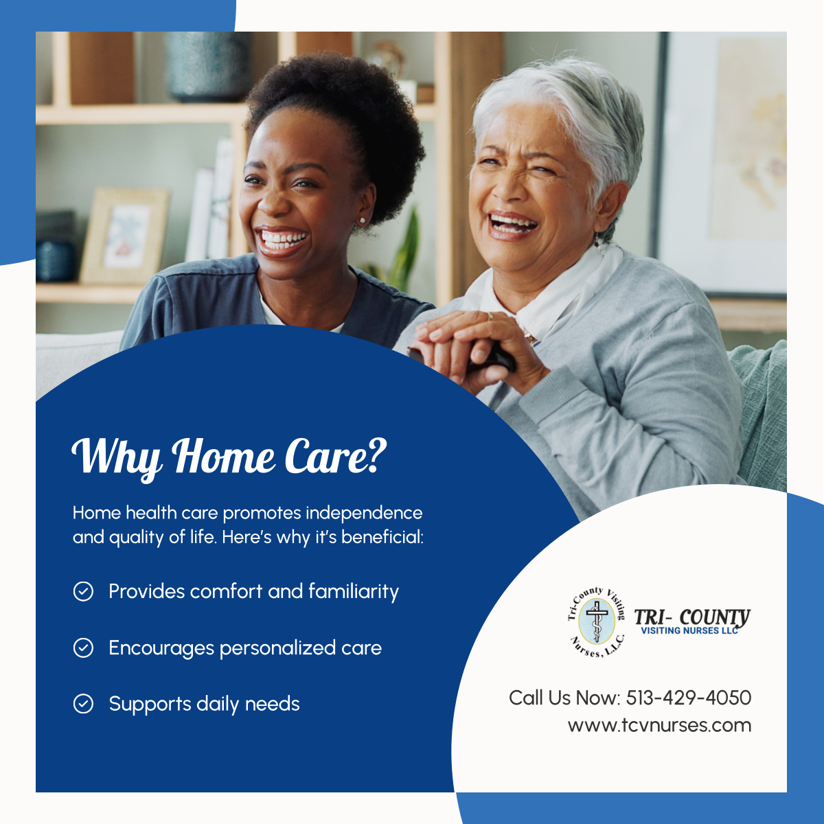 tricountynurses's tweet photo. Home care offers the comfort of familiar surroundings with professional support. Our services help individuals live independently and safely. Let’s make home the best place to be!

#HomeHealthCare #CincinnatiOH #IndependenceMatters https://t.co/USy6M5HnLC
