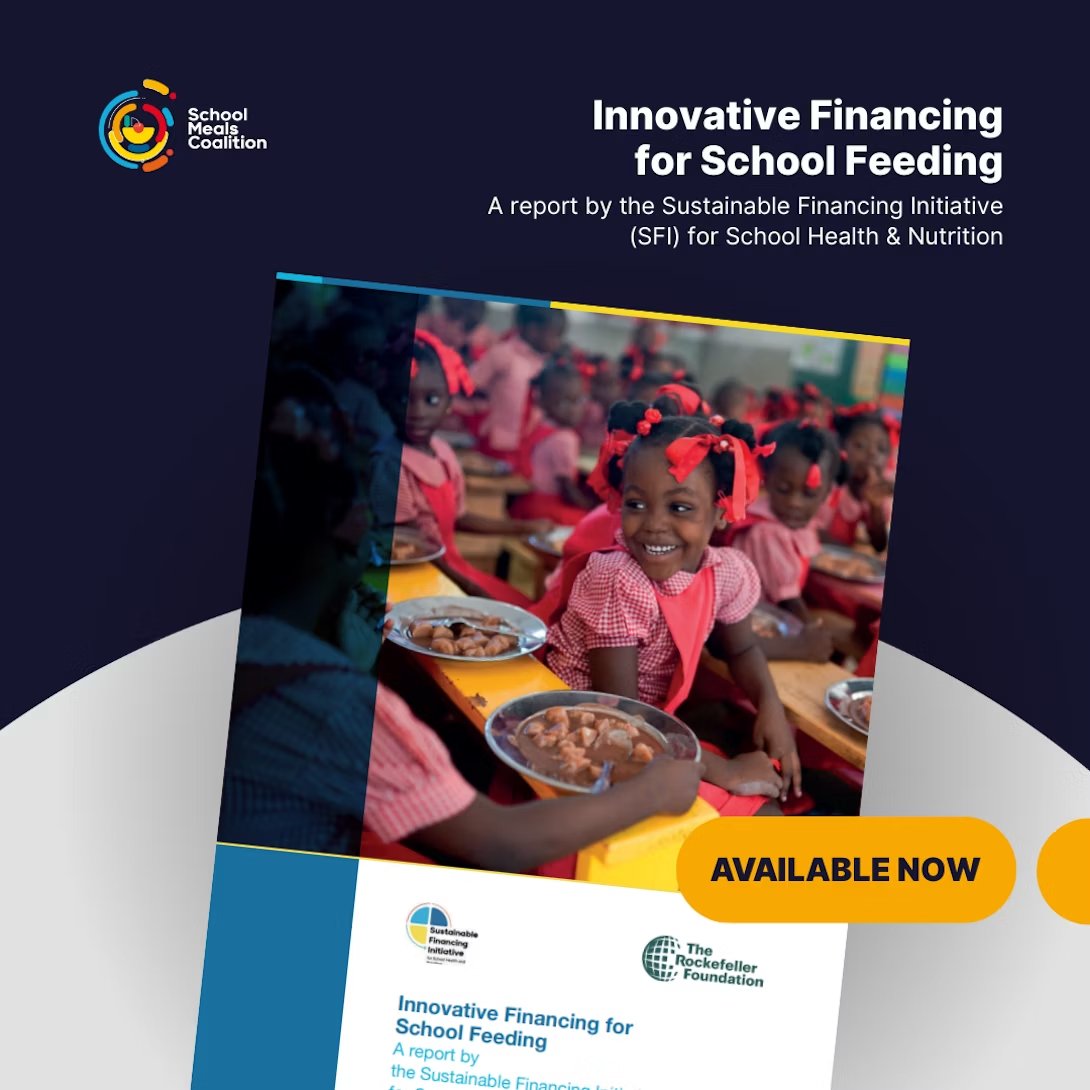 School Meals Coalition (@schoolmeals_) on Twitter photo 🚨 Financing constraints are putting the brakes on governments’ progress on #SchoolMeals.
📘 A new report from the Sustainable Financing Initiative, supported by <a href="/RockefellerFdn/">The Rockefeller Foundation</a>, identifies how to release those brakes through practical, country-led solutions to mobilise 🚨 Financing constraints are putting the brakes on governments’ progress on #SchoolMeals.
📘 A new report from the Sustainable Financing Initiative, supported by <a href="/RockefellerFdn/">The Rockefeller Foundation</a>, identifies how to release those brakes through practical, country-led solutions to mobilise