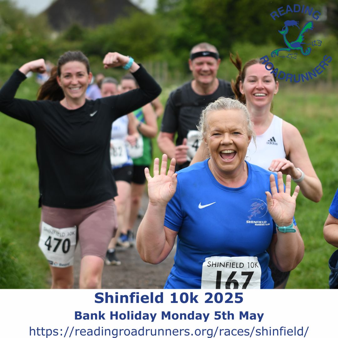 It's Marathon weekend!

Good luck to all runners in London, Manchester, Stratford and anywhere else you might be running this weekend!

If you fancy a quater of the distance (ish) - Shinfield 10k - Bank Holiday Monday 5th May!
entryhub.co.uk/2025-shinfield…