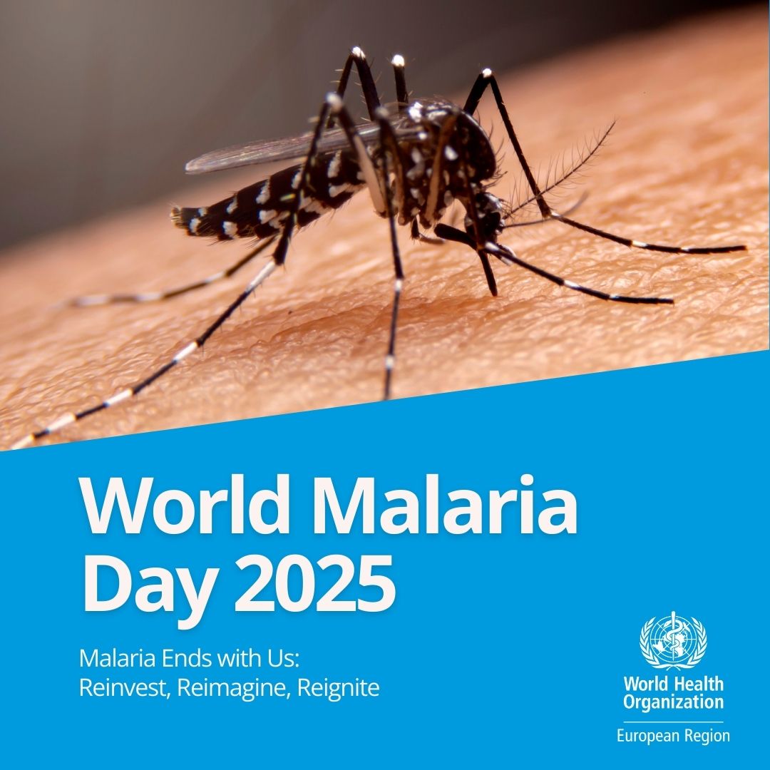 WHO/Europe (@who_europe) on Twitter photo Recently, <a href="/WHO/">World Health Organization (WHO)</a> certified Georgia as #malaria-free, indicating that we can #EndMalaria through:
✔️ sustained investment
✔️ surveillance
✔️ prevention
✔️ early detection
✔️ effective treatment of all malaria cases
✔️ dedication of the health workforce
#WorldMalariaDay Recently, <a href="/WHO/">World Health Organization (WHO)</a> certified Georgia as #malaria-free, indicating that we can #EndMalaria through:
✔️ sustained investment
✔️ surveillance
✔️ prevention
✔️ early detection
✔️ effective treatment of all malaria cases
✔️ dedication of the health workforce
#WorldMalariaDay