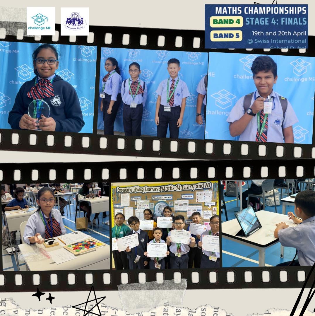 PristineSchool's tweet photo. 🏆 Highlights of the Maths Championships this month! Our math wizards at #PristinePrimary shined in @challengeme_mena Stage 4: 🥇 3 Gold, 🥈 5 Silver, 🥉 2 Bronze. Winning accolades in the Canadian Innovation Contest @ckstem with 11 top scorers! 🎉 https://t.co/QNfwPdbDjp