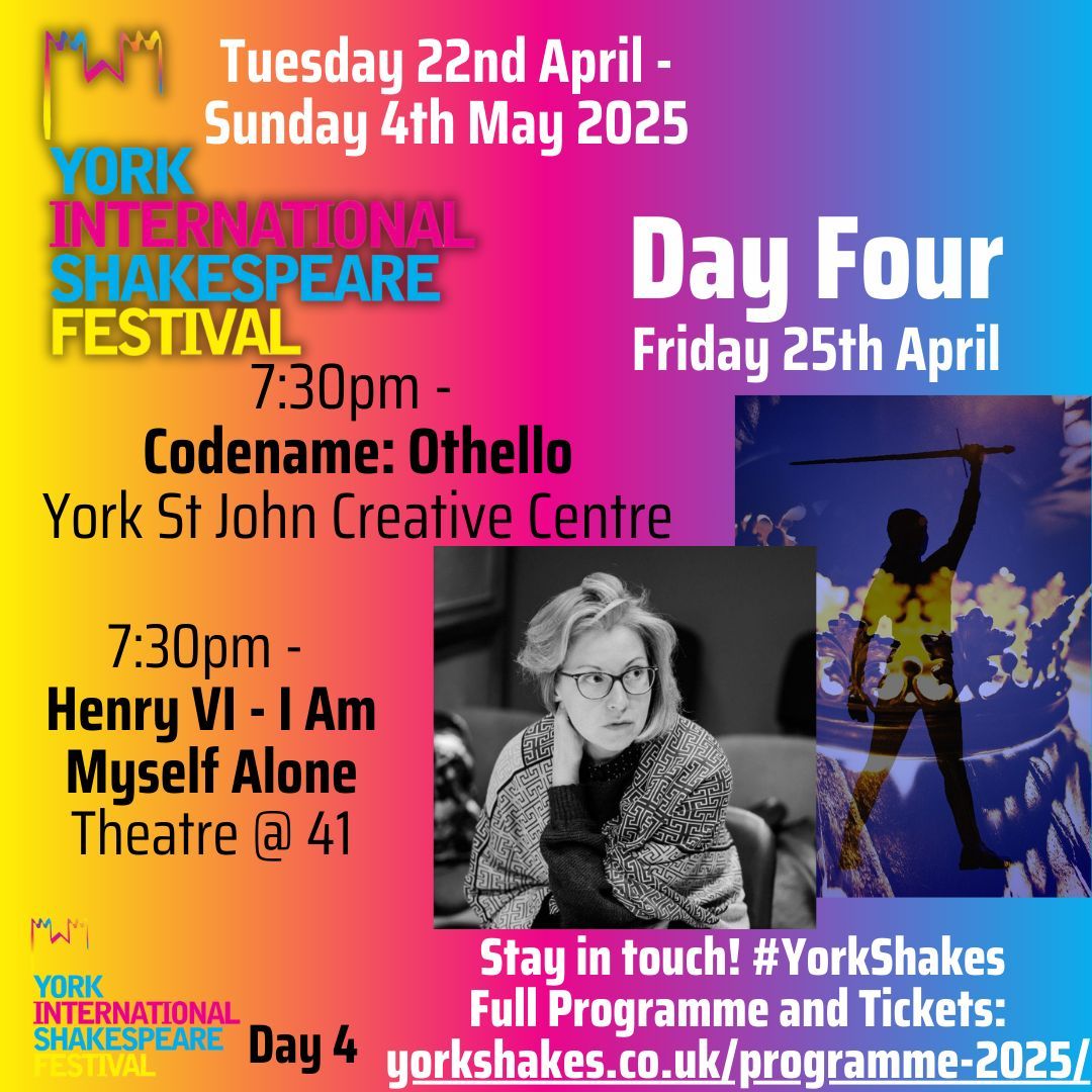 York International Shakespeare Festival tweet media