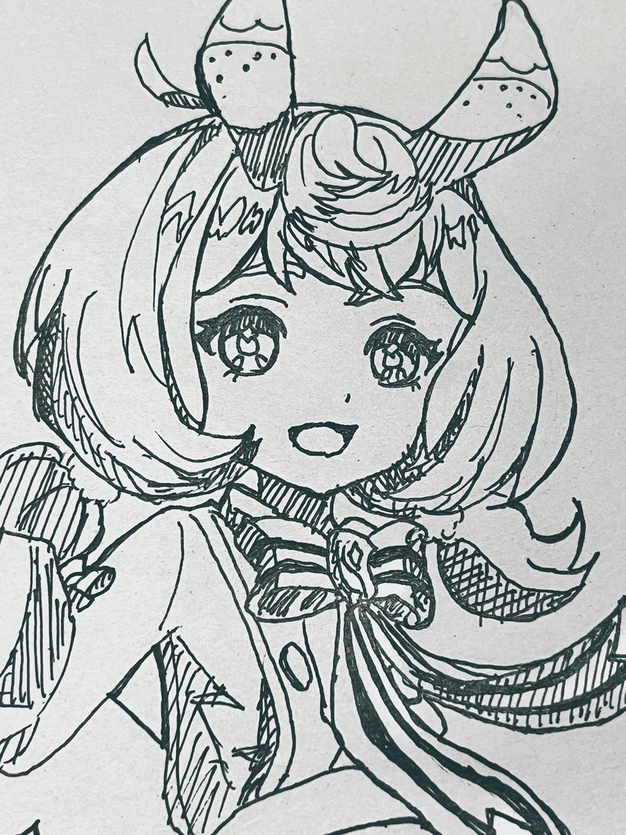 puipui_drawing's tweet photo. 原神のシグウィンちゃんの模写👀💭

 #イラスト練習中 https://t.co/iPPDqYUWWF